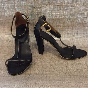 Salvadore Ferragamo 4 inch T-Strap Pump